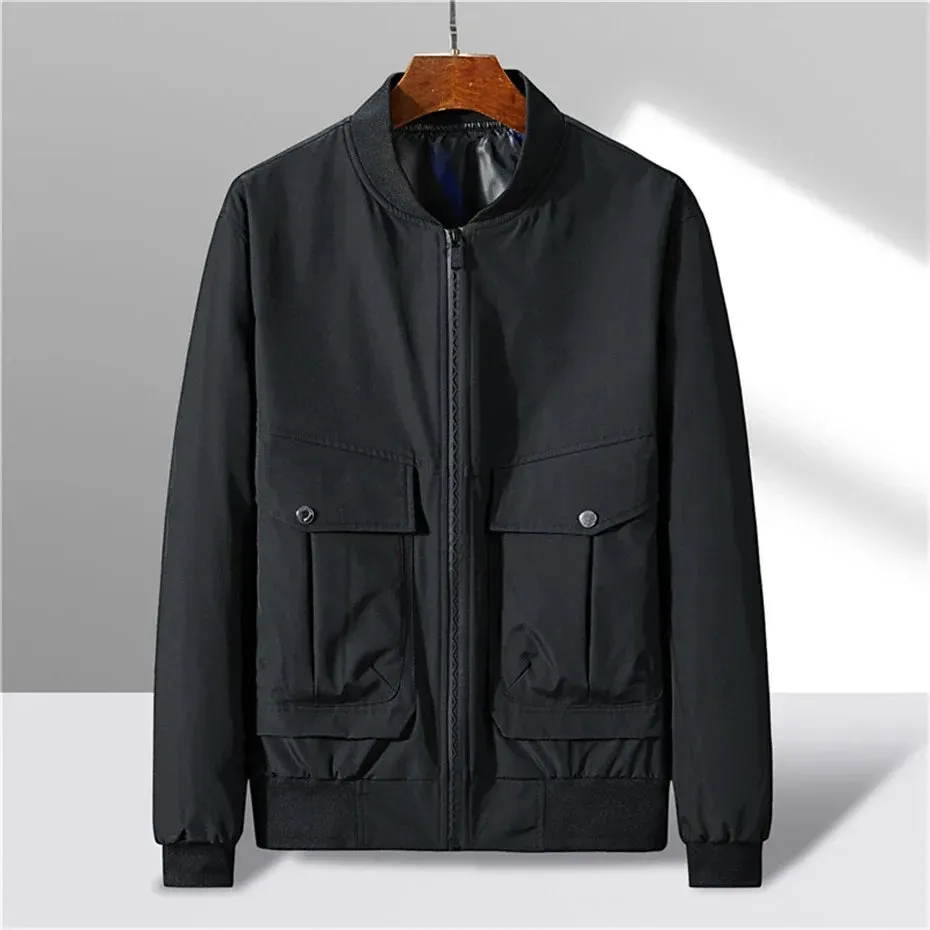 10XL 8XL Plus Size Jackets Men Fashion Causal Cargo Jackets Coats Male Baseball Jacket Autumn Windbreaker Big Size 10XL