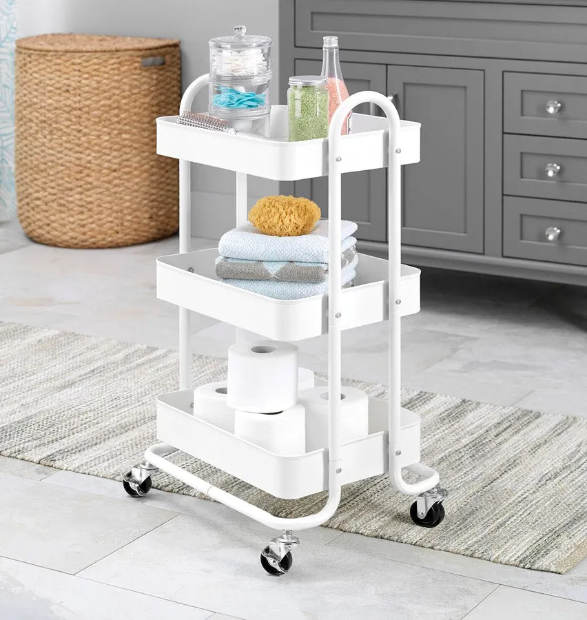 3-Tier Metal Utility Cart