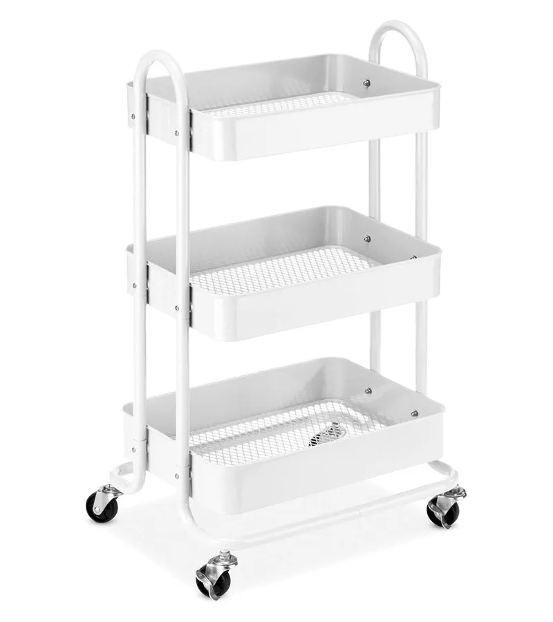 3-Tier Metal Utility Cart