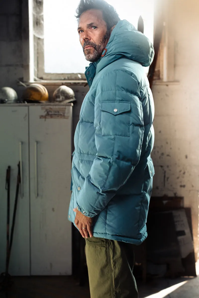 Blue Bonnington Puffer Jacket by SONS