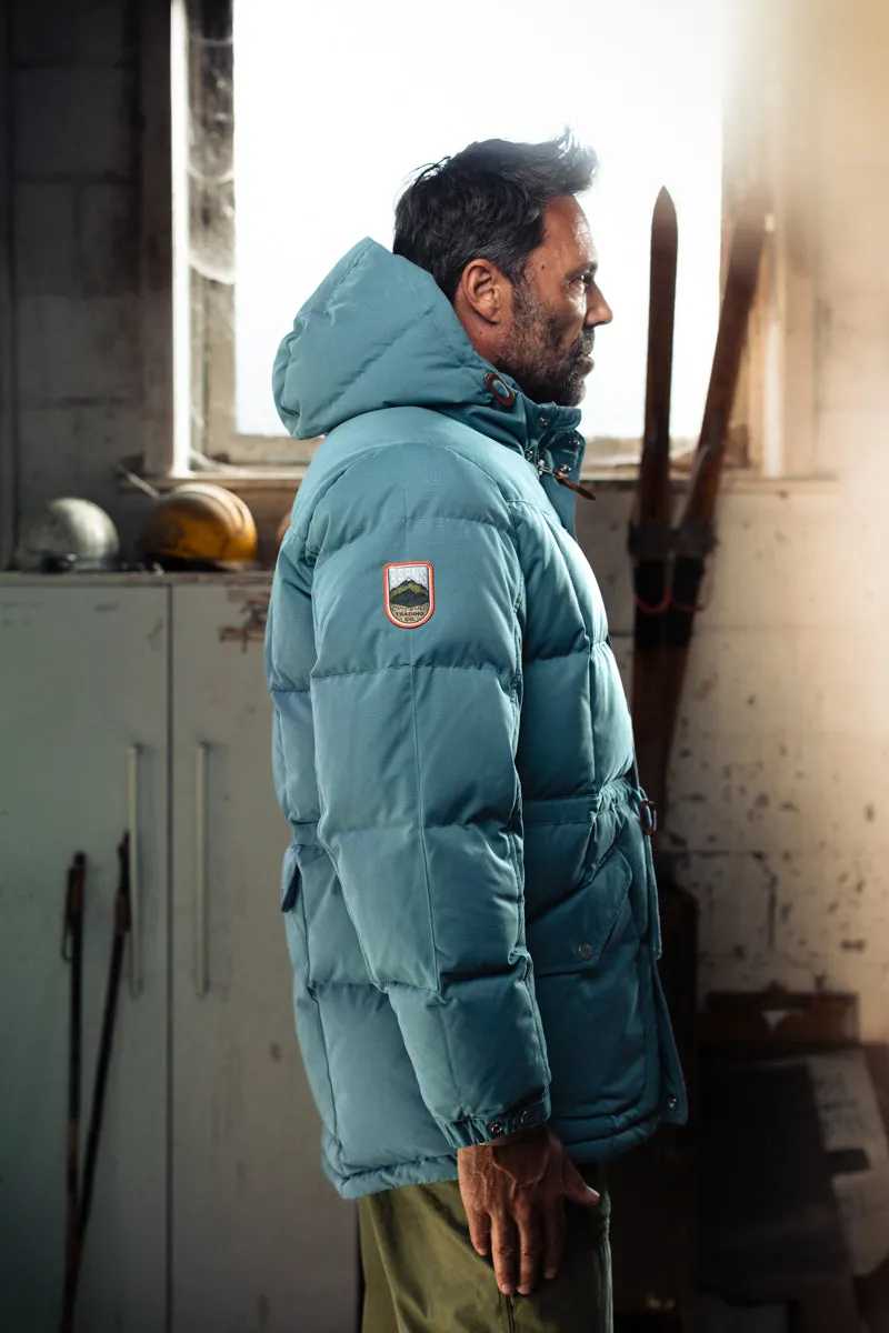 Blue Bonnington Puffer Jacket by SONS