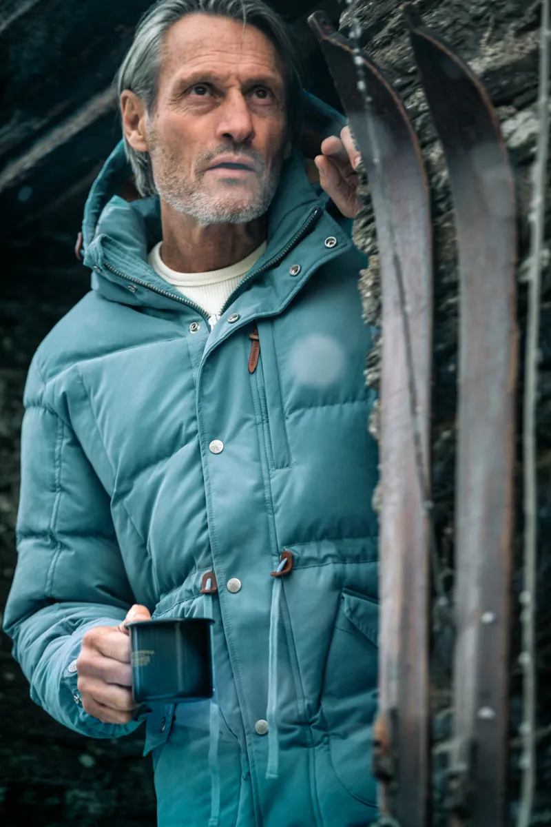 Blue Bonnington Puffer Jacket by SONS