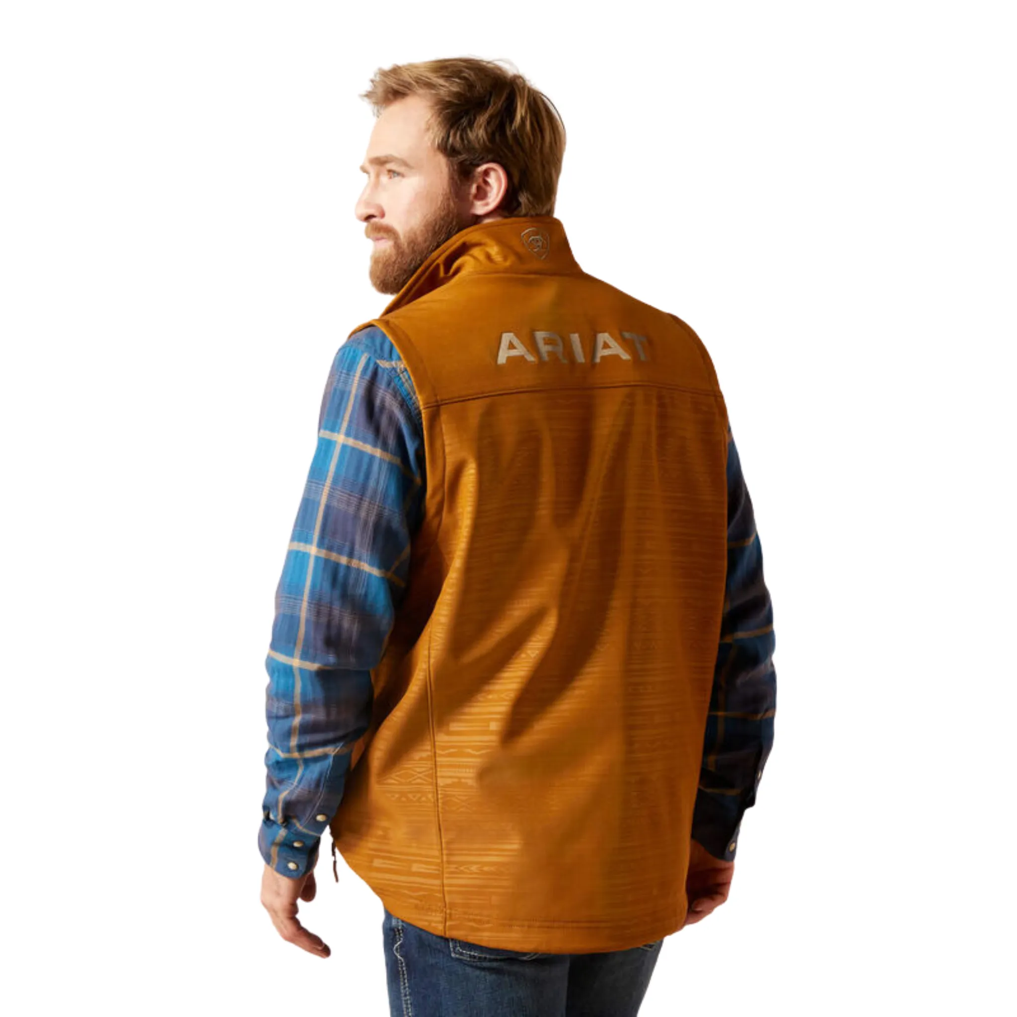 ARIAT MEN'S LOGO 2.0 SOFTSHELL VEST - 10046613