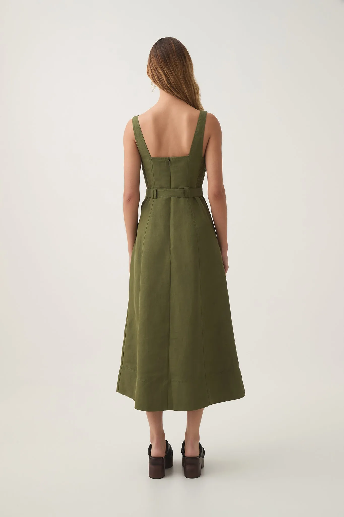 Axle Utility Midi Dress