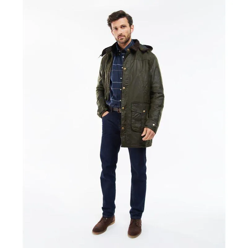 Barbour Hawthorn Mens Wax Jacket - Archive Olive