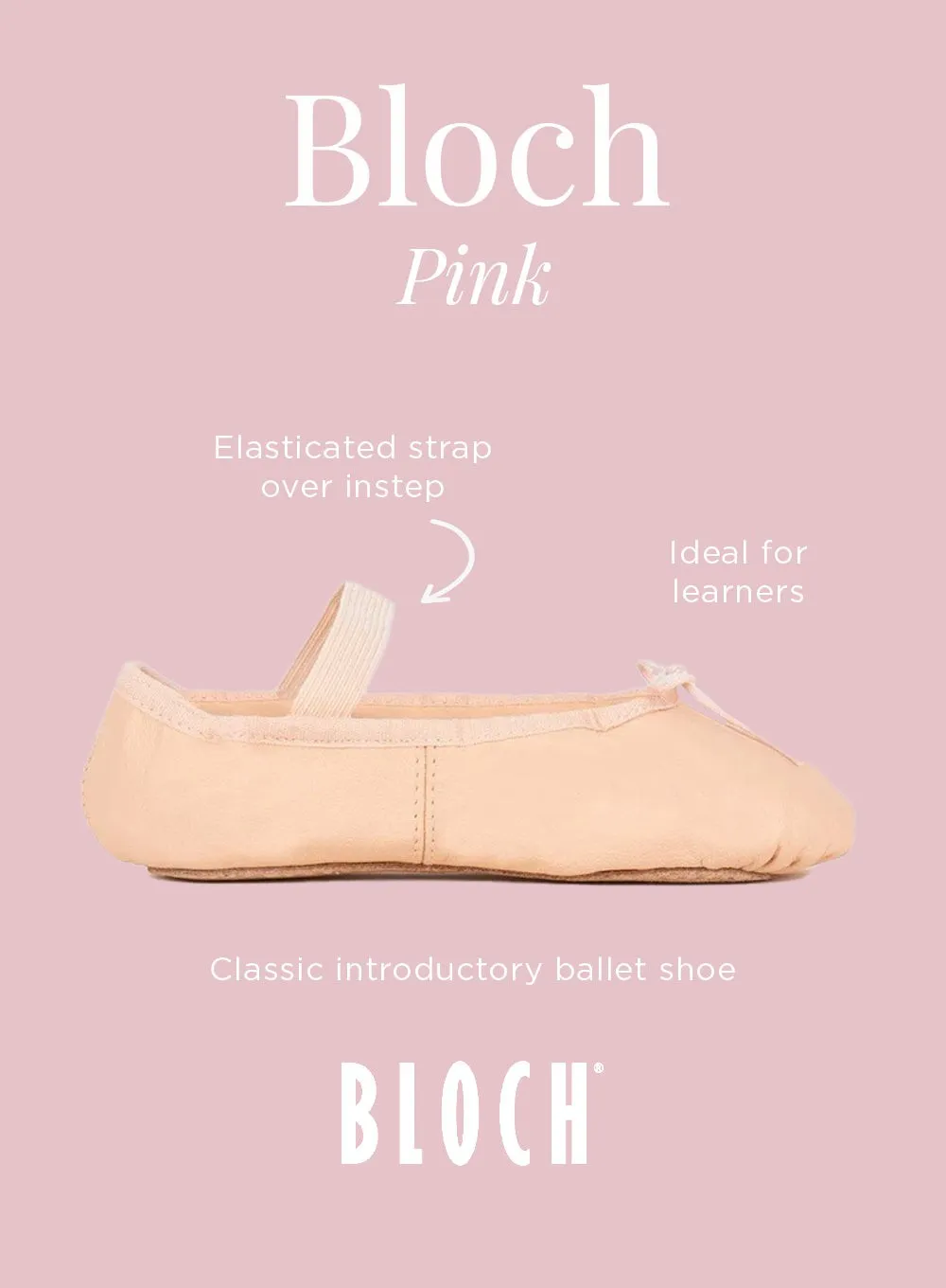 Bloch Ballet Shoes in Pink