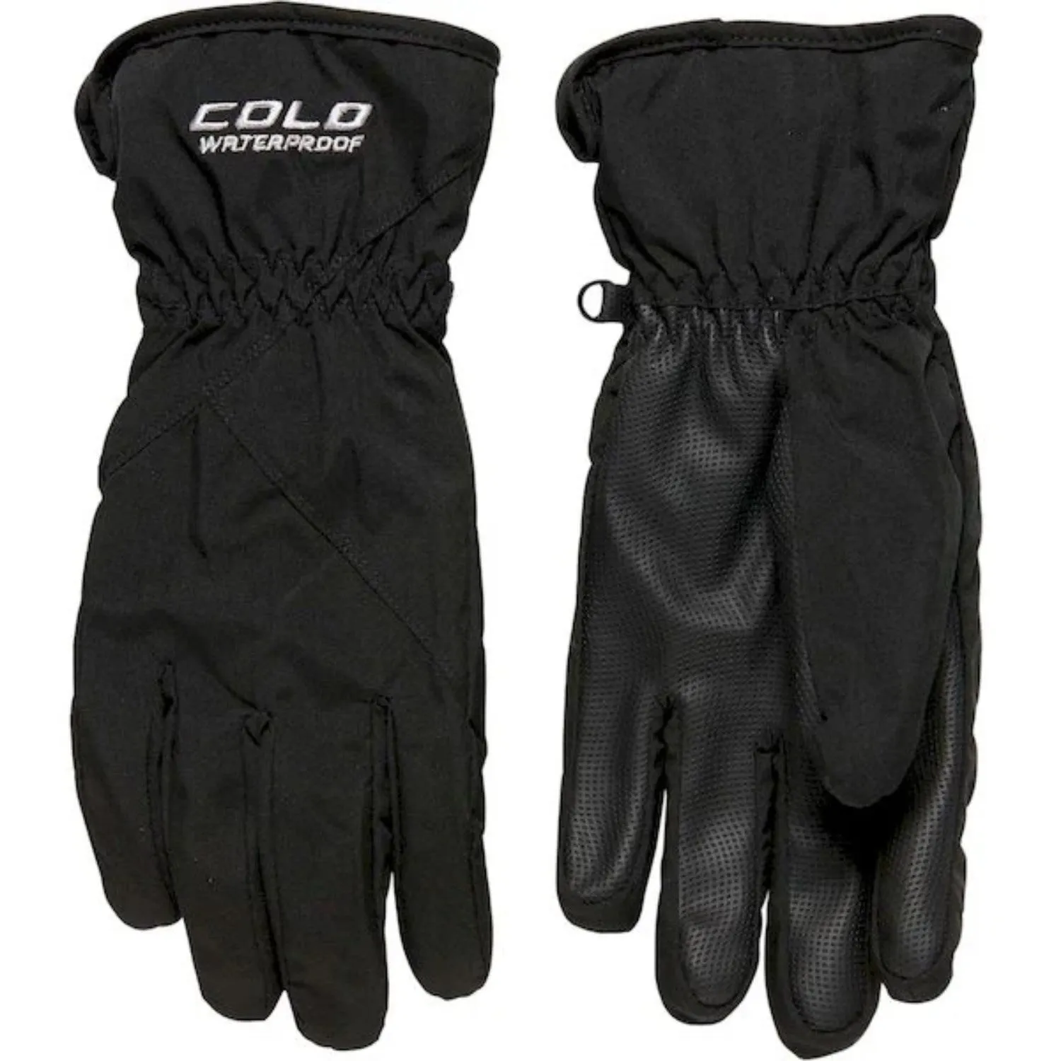 Cold Black Softshell Gloves JR.