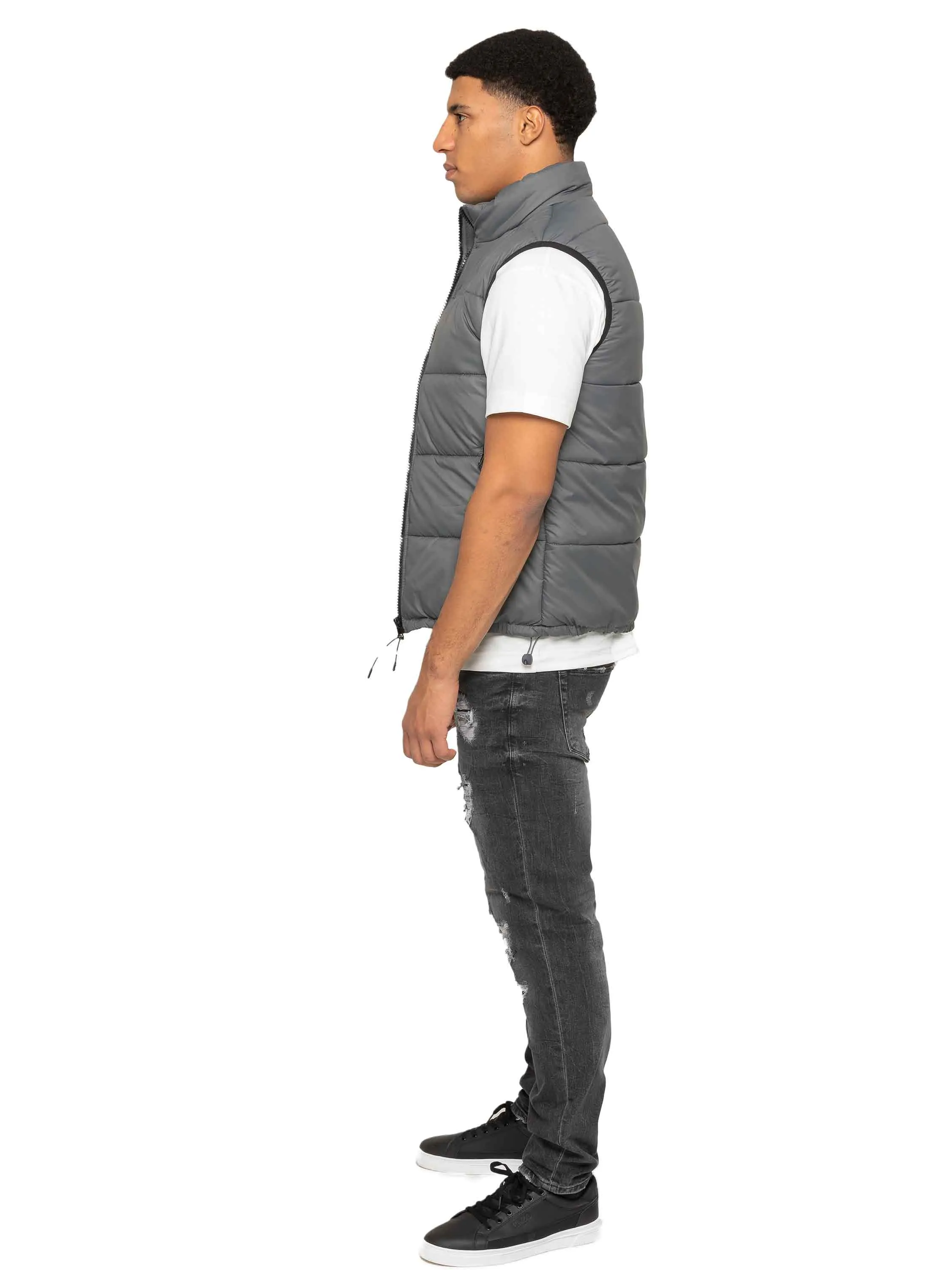 Enzo | Mens Puffer Gilet Jacket