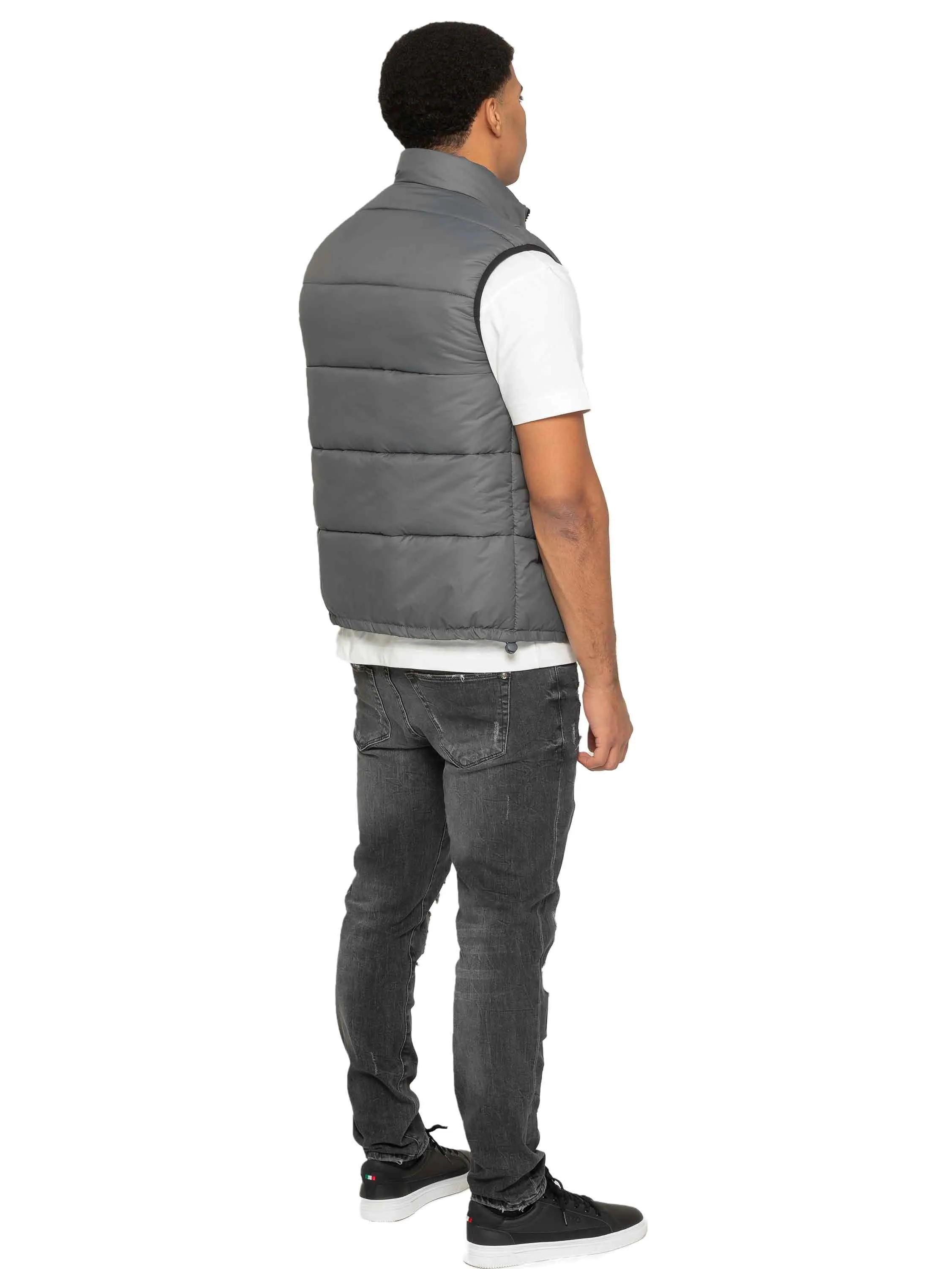 Enzo | Mens Puffer Gilet Jacket