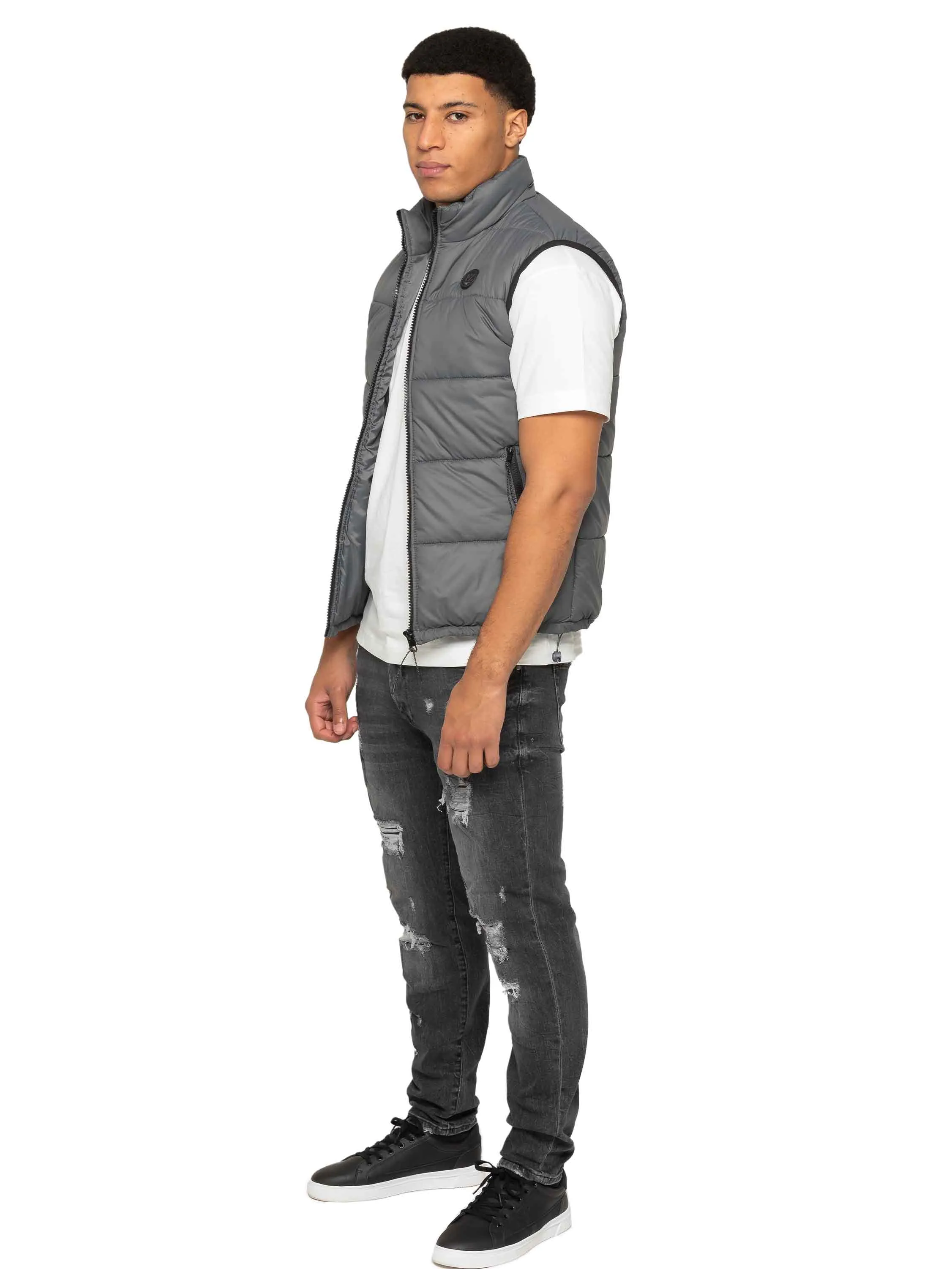 Enzo | Mens Puffer Gilet Jacket