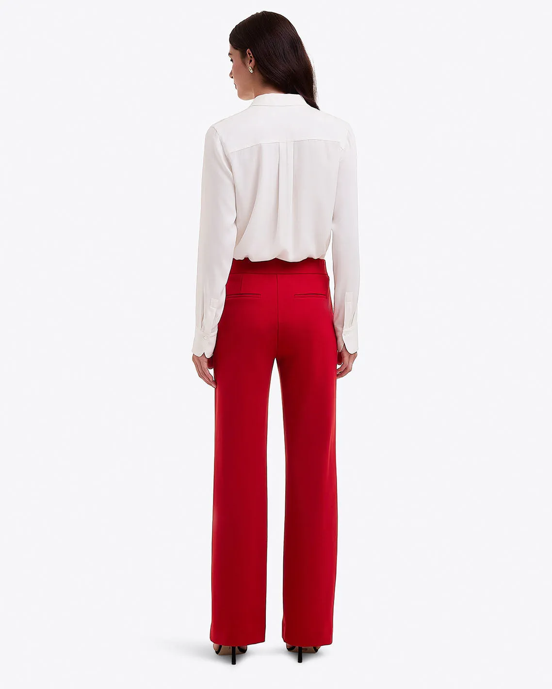 Flare Pants in Ponte