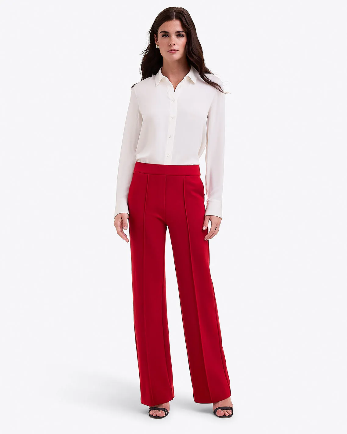 Flare Pants in Ponte