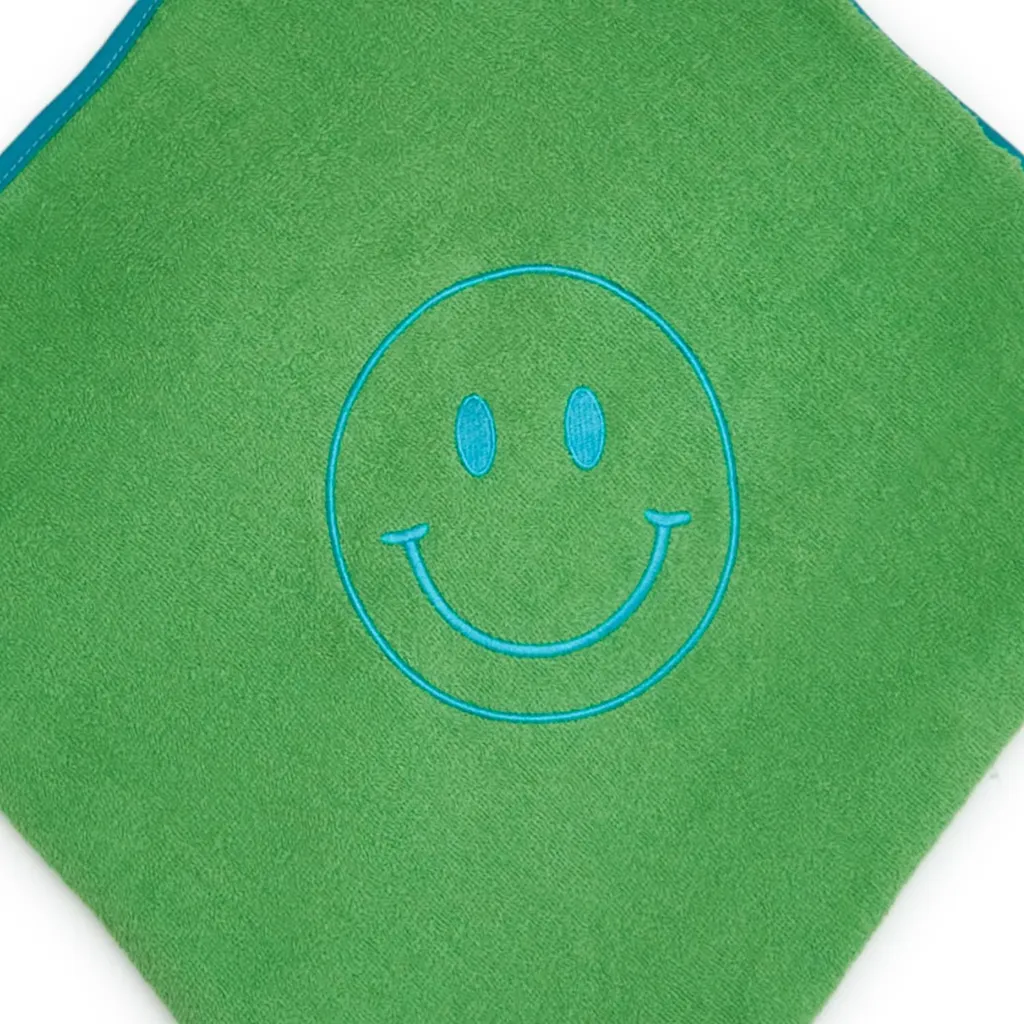 Happy Cozy Plush Terry Hooded Towel