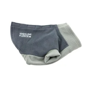 Highline Fleece Dog Coat - Two Tone Grays