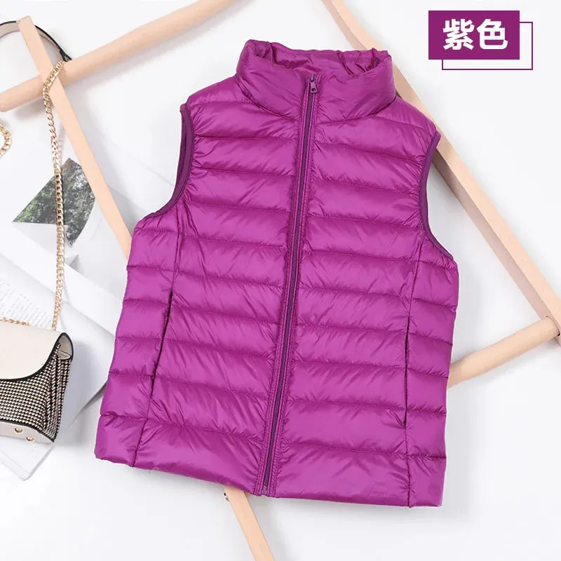 Jacket for Women. Sleeveless Waistcoat.