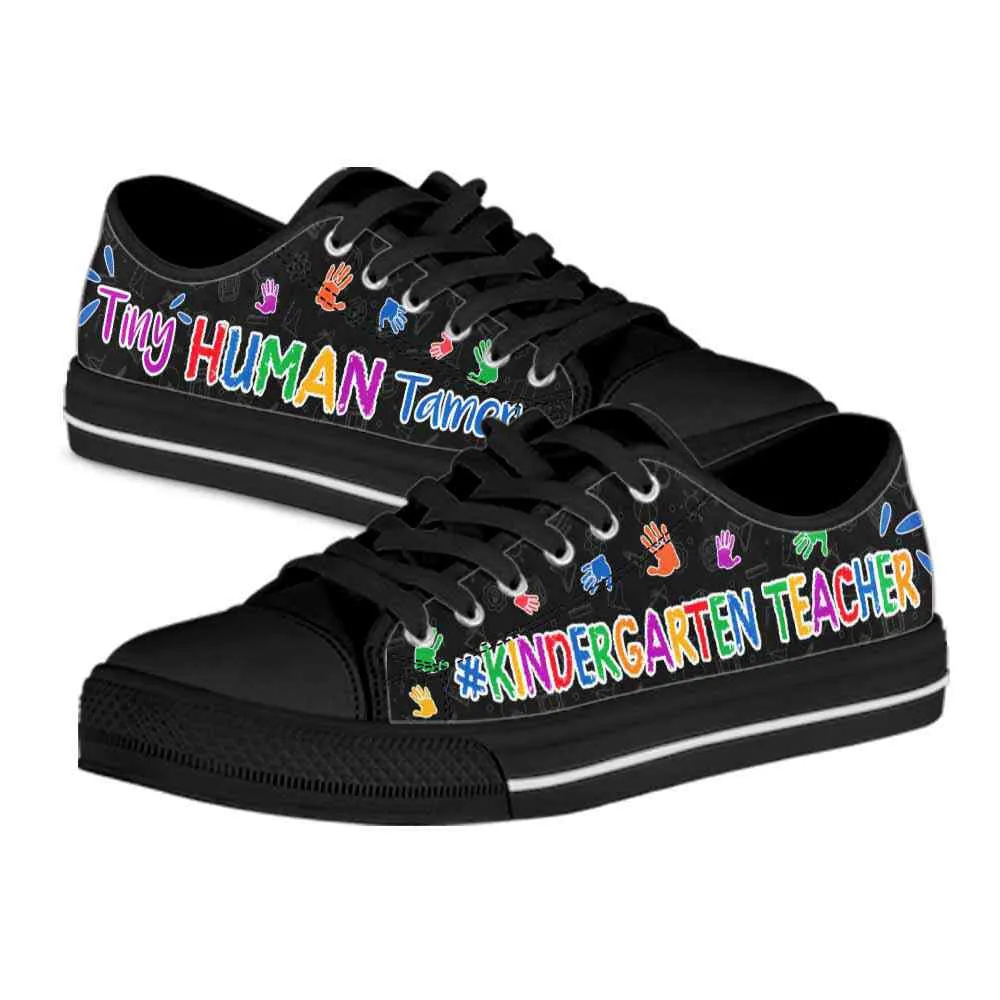 Kindergarten Teacher Tiny Human Temper Low Top Shoes, Teacher Shoes, Low Top Sneakers