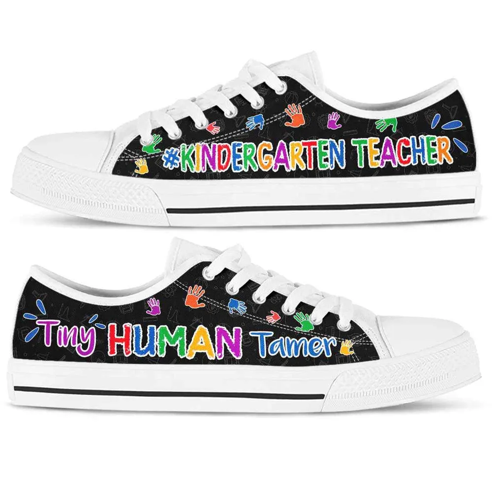 Kindergarten Teacher Tiny Human Temper Low Top Shoes, Teacher Shoes, Low Top Sneakers