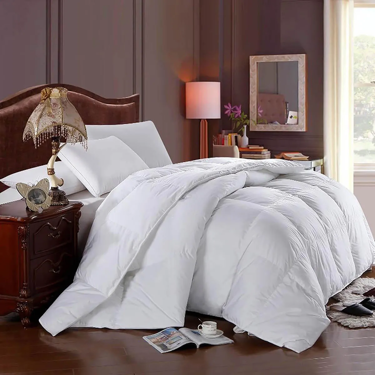 Lightweight Down Comforter All Seasons Down Duvet Insert