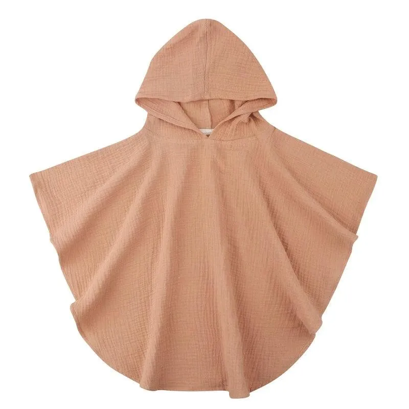 Muslin Cotton Hooded Bath Towel