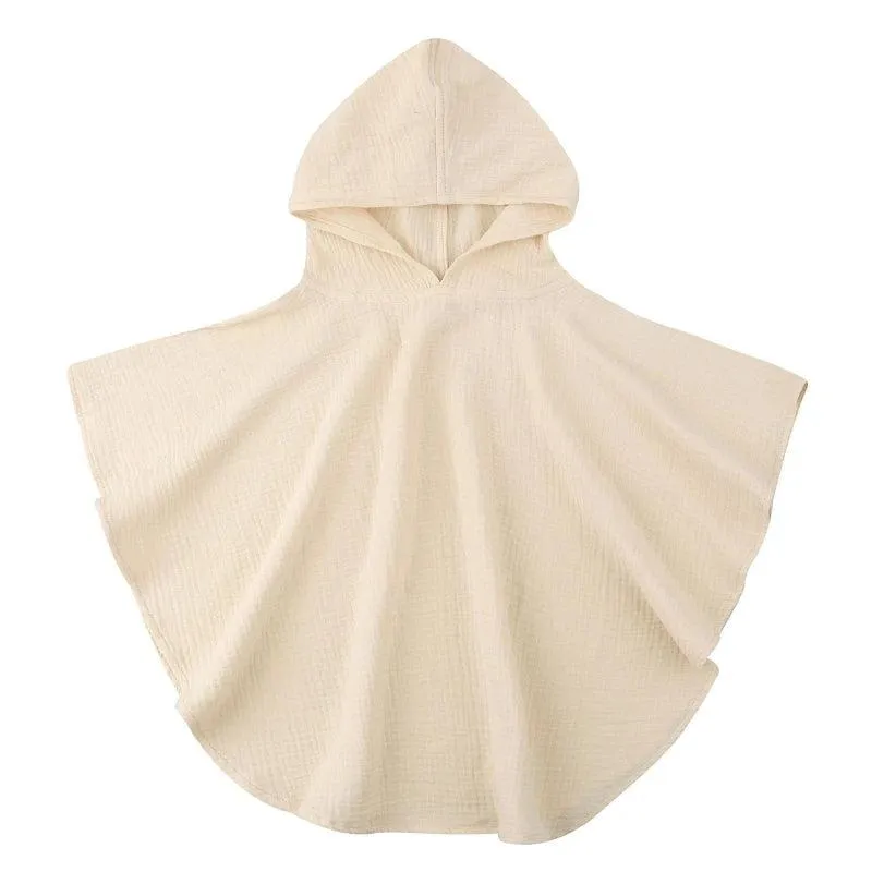 Muslin Cotton Hooded Bath Towel