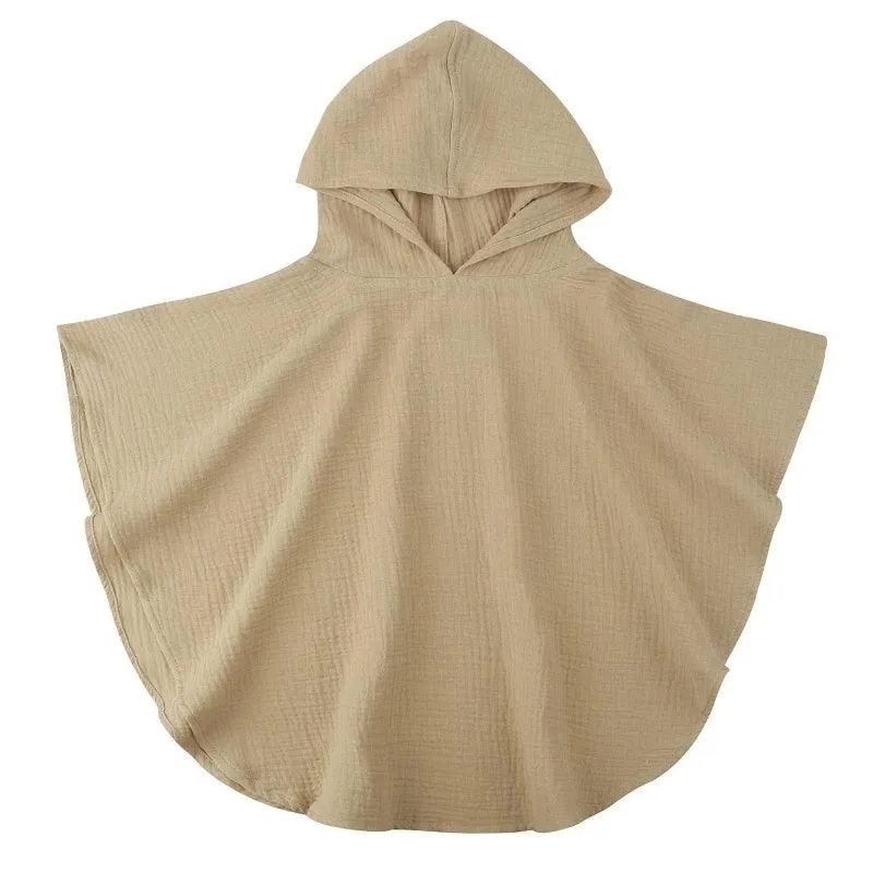 Muslin Cotton Hooded Bath Towel