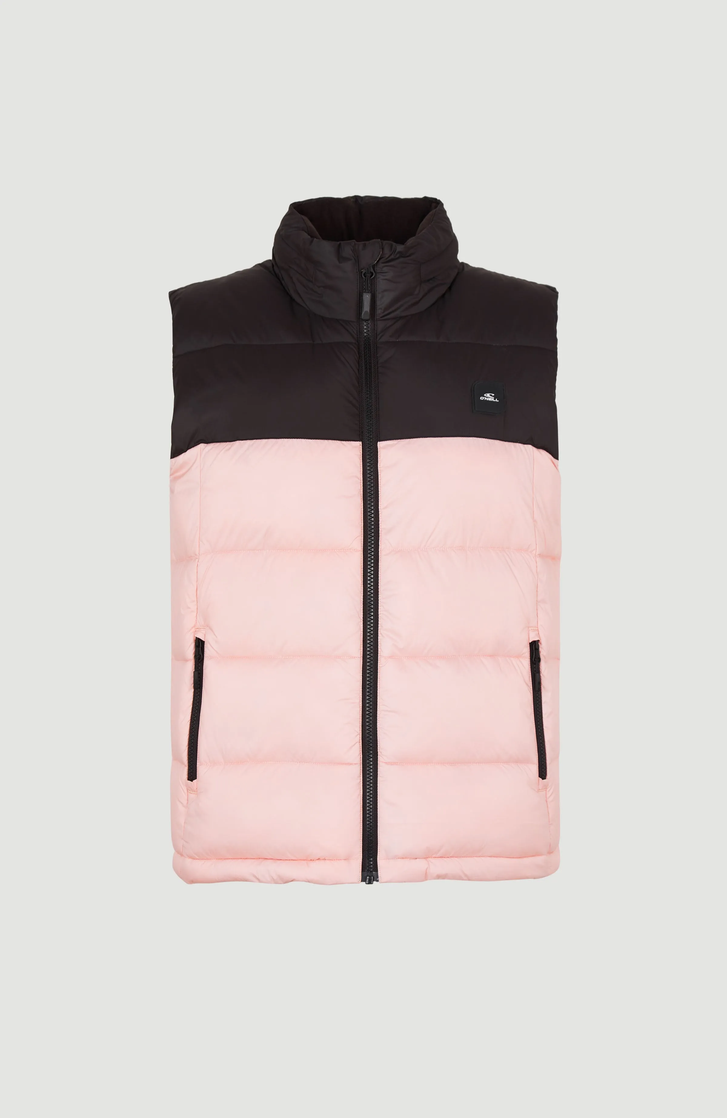 O'Riginals Puffer Vest | Peach Whip Colour Block