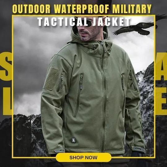 Outdoor Waterproof Military Tactical Jacket