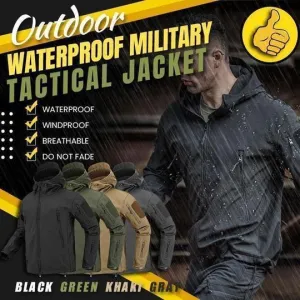 Outdoor Waterproof Military Tactical Jacket