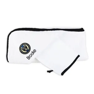 Personalized Philadelphia Union Hooded Towel & Wash Mitt Set