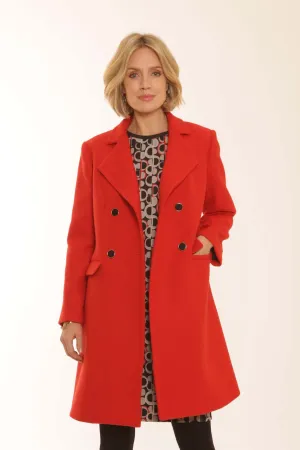 Pomodoro Clothing Wool Blend Coat 22359