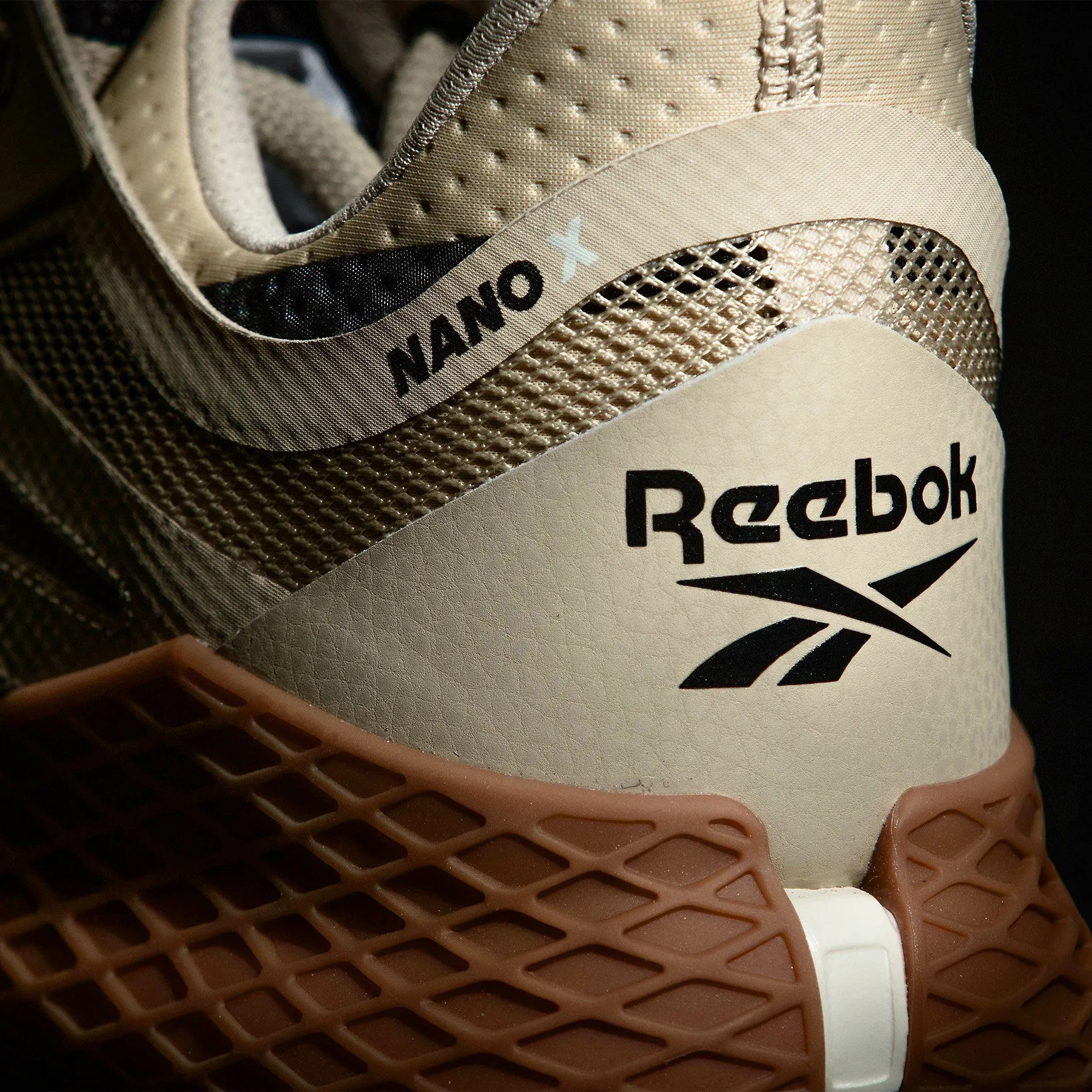 Reebok - Nano X - Men's - UTILITY BEIGE/BLACK/ALABASTER