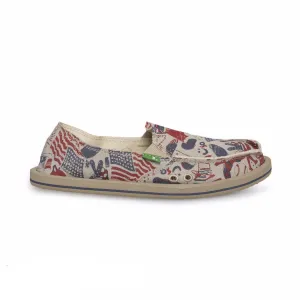 Sanuk Donna Patriot American Icon Shoes