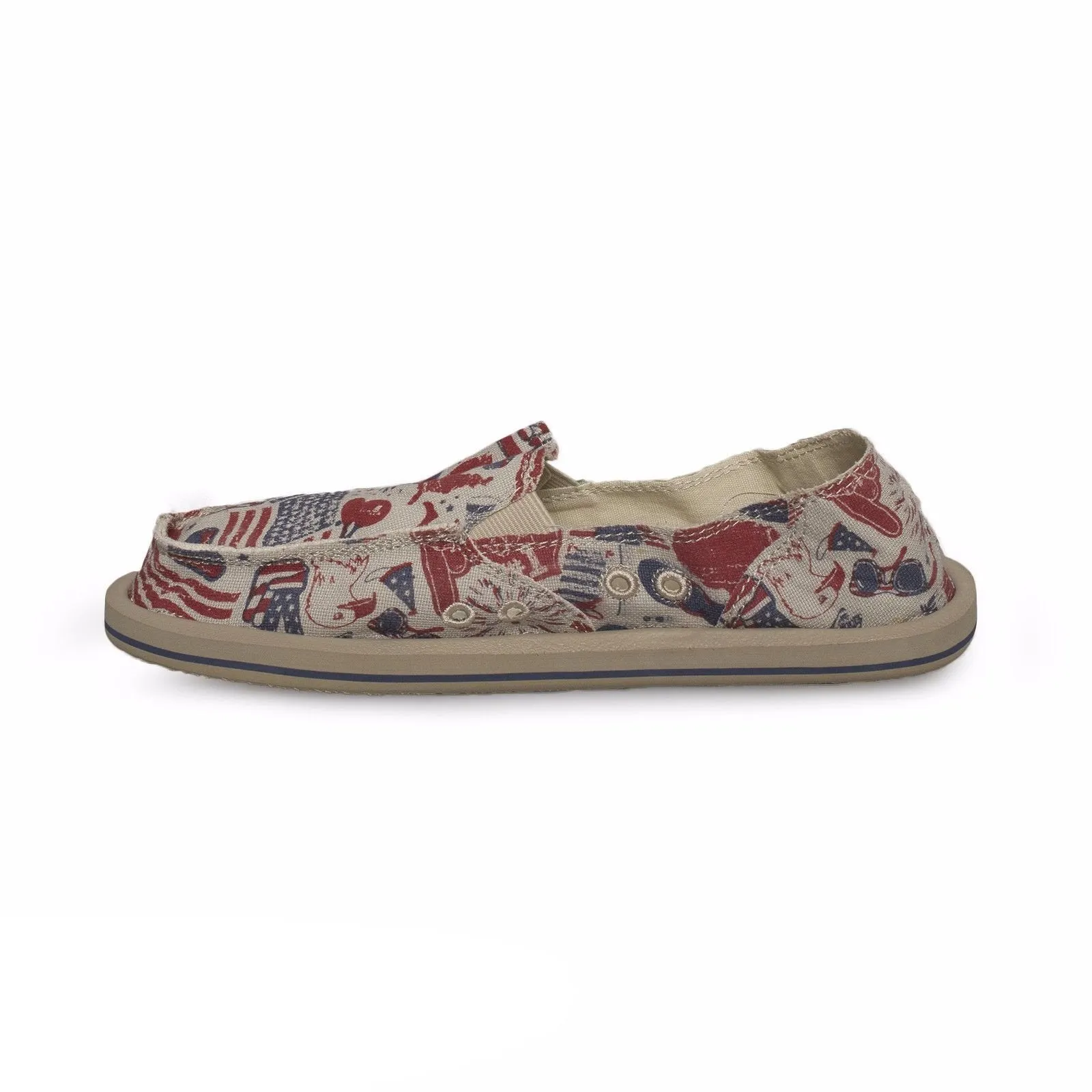 Sanuk Donna Patriot American Icon Shoes