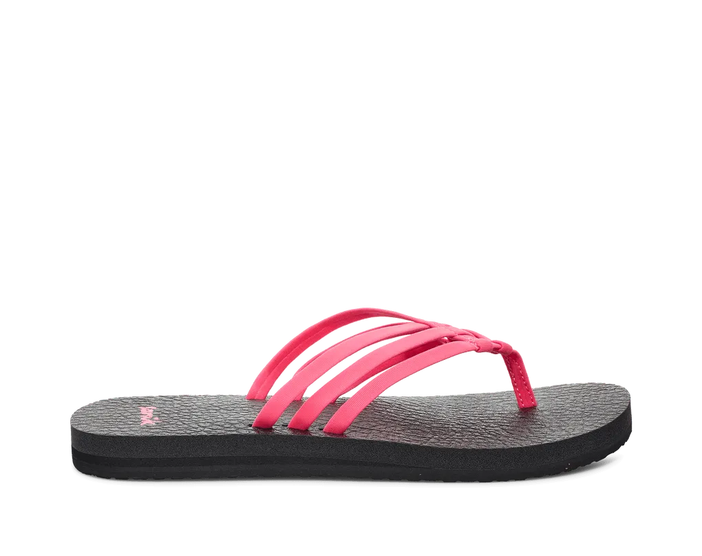 Sanuk Women’s Yoga Sandy Sandal Hot Pink