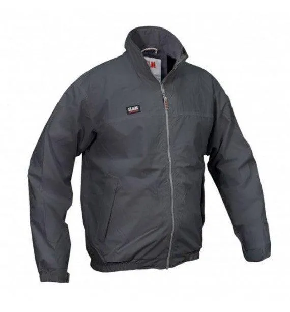 Slam Mens Summer Sailing Jacket - Steel