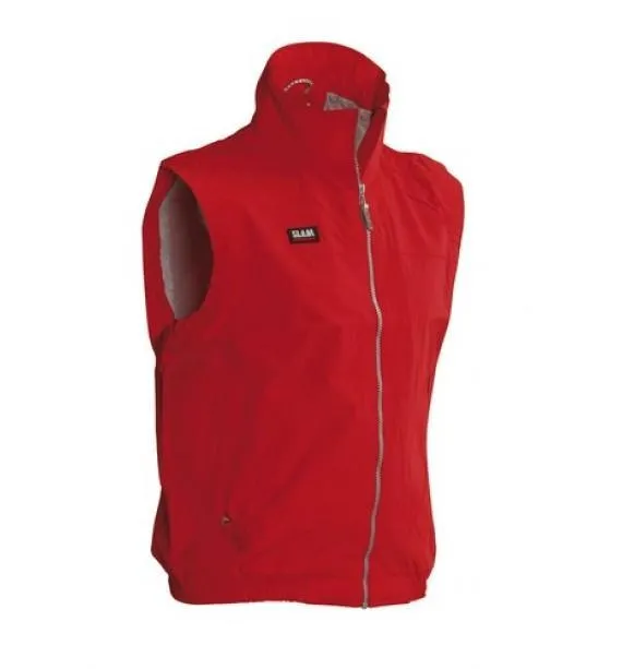 Slam Mens Winter Sailing Vest - Red