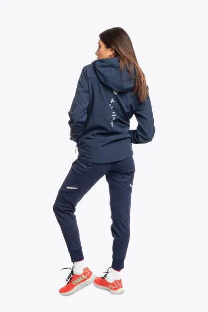 Softshell With Hoodie - Unisex - NAVY