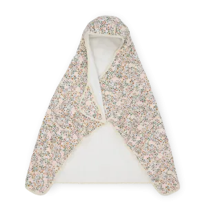 Toddler Hooded Towel - Pressed Petals