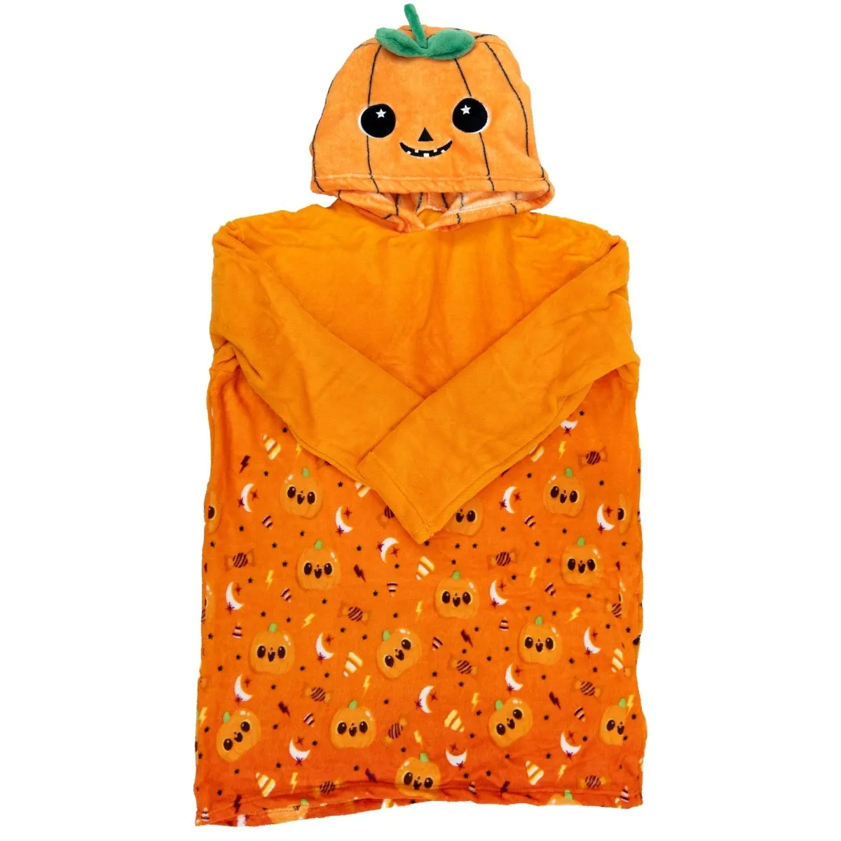 Vincent the Pumpkin Hooded Blanket