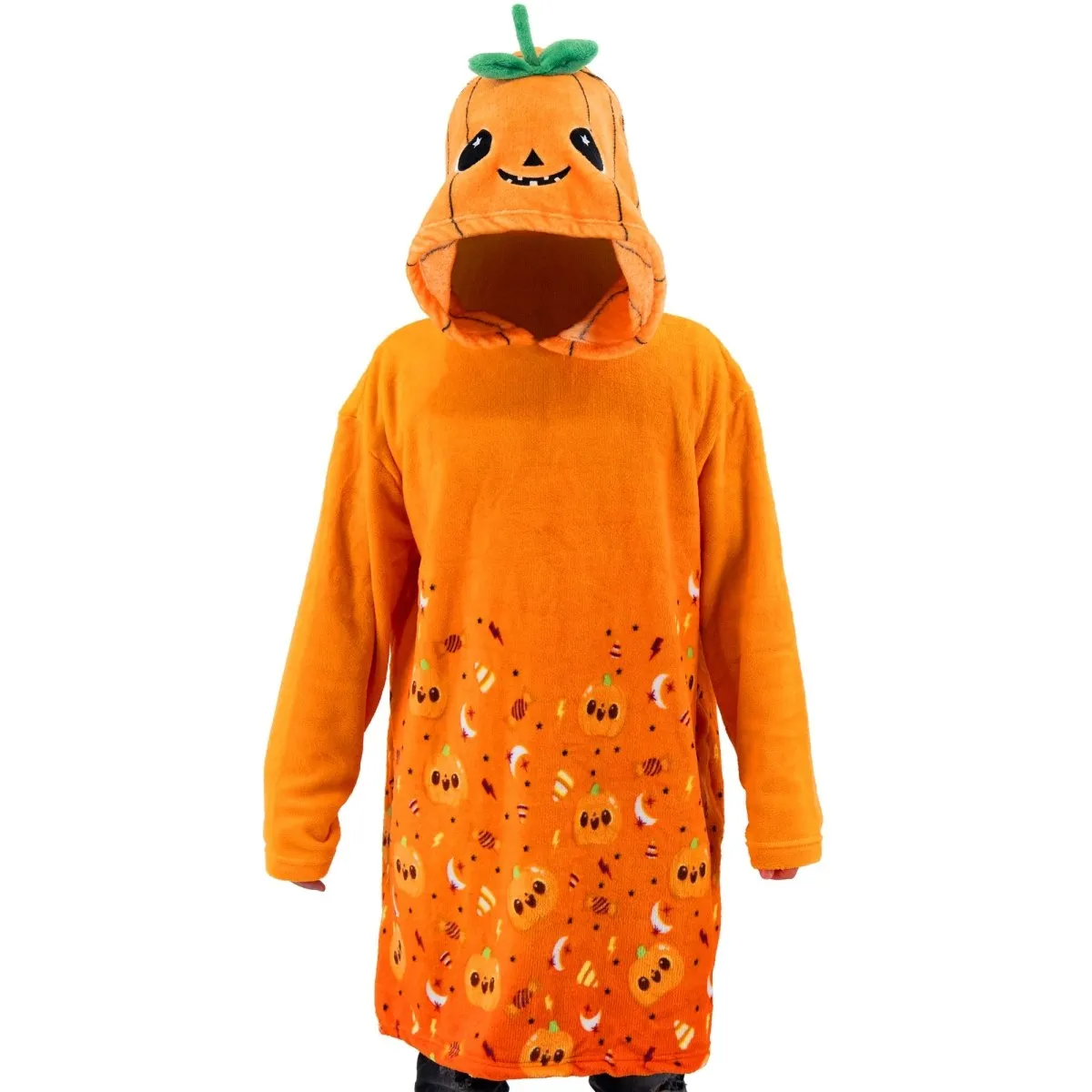 Vincent the Pumpkin Hooded Blanket