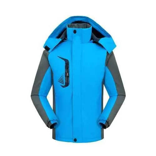 Women Outdoor Thicken Hooded Mountaineer Jacket