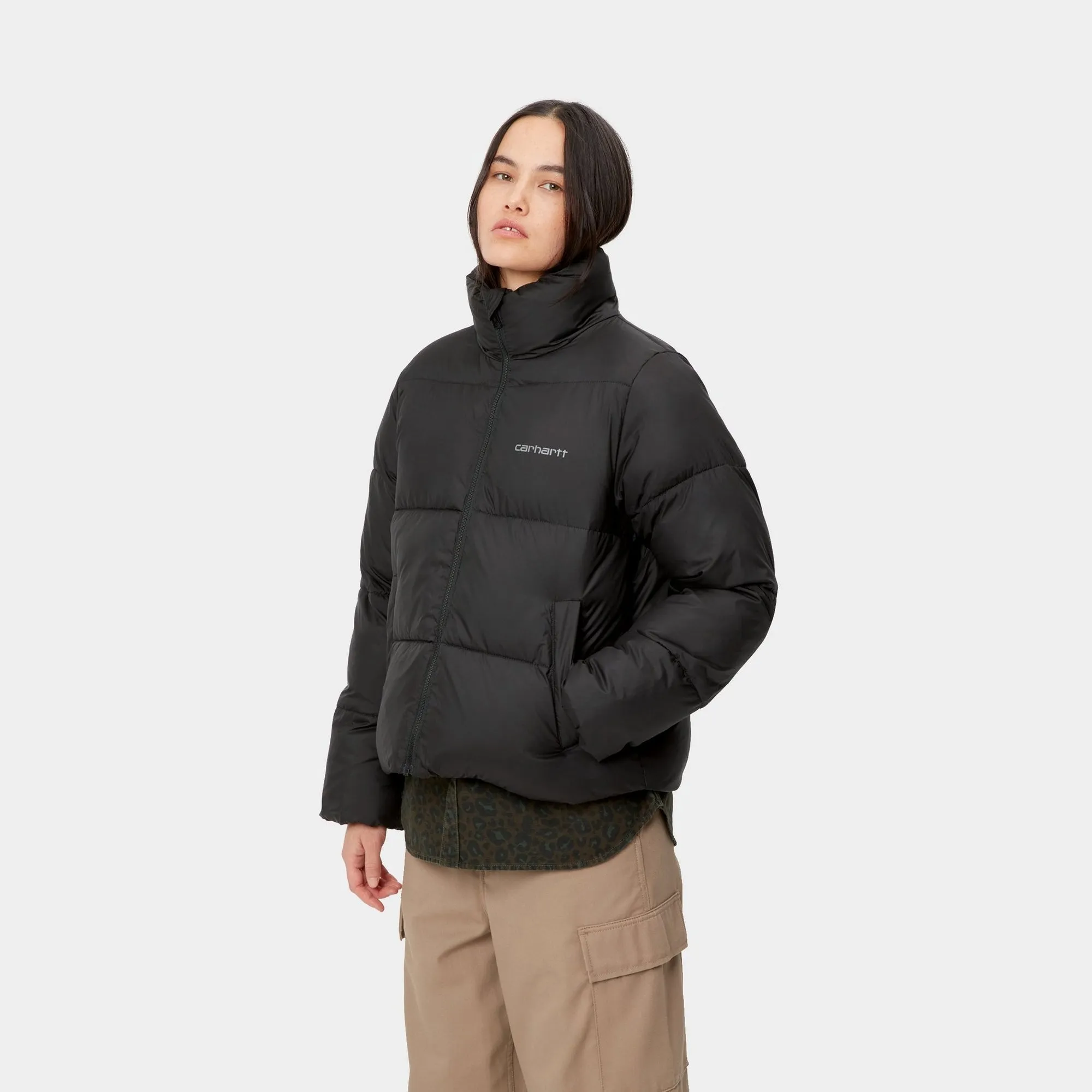 Women’s Springfield Jacket | Black / Misty Grey